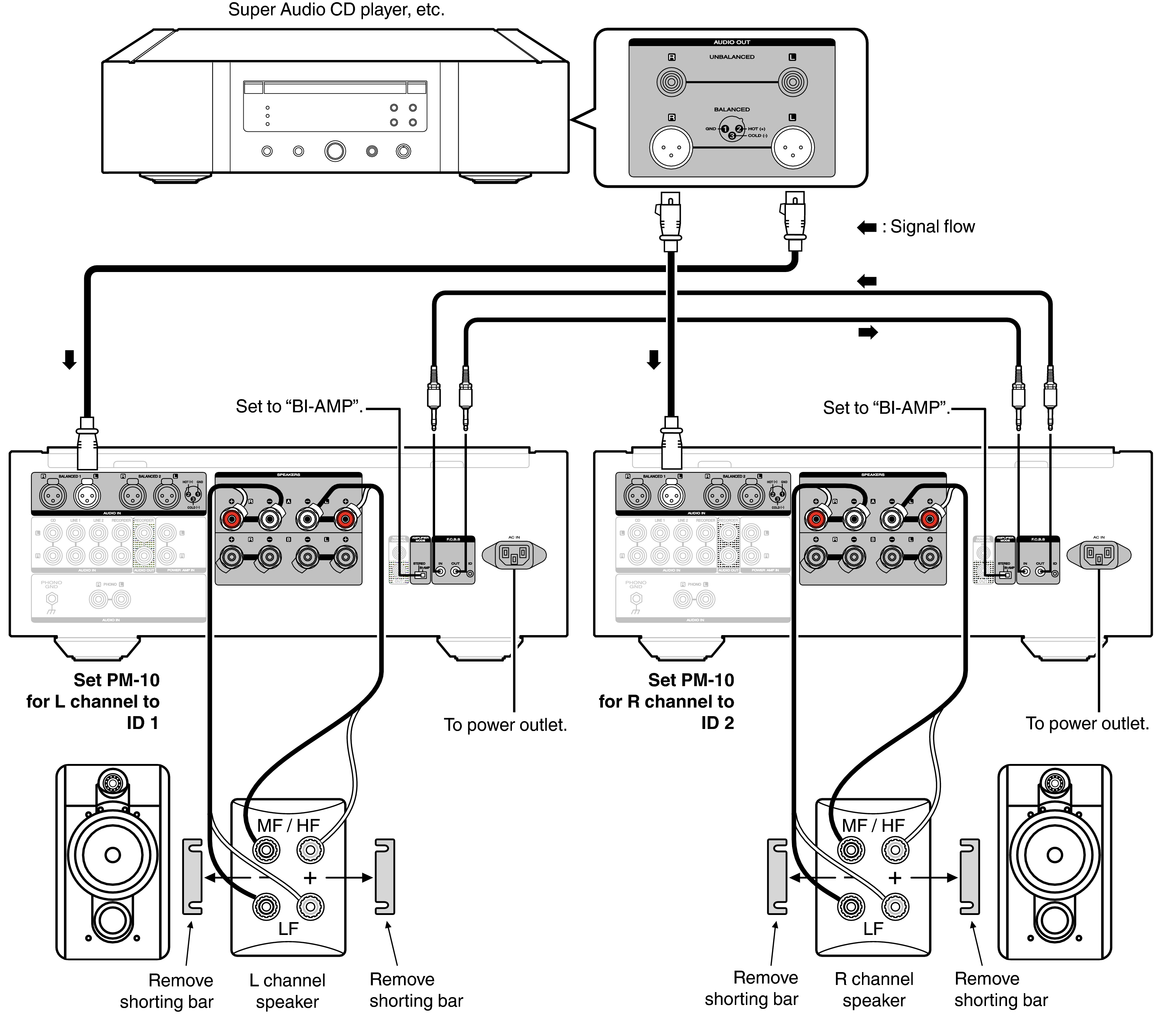 Conne F.C.B.S biamp PM10